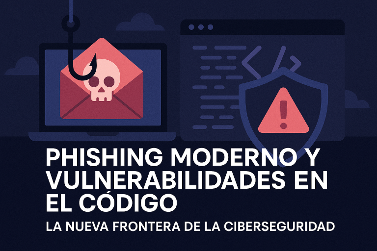 Phishing moderno y vulnerabilidades en el código: la nueva frontera de la ciberseguridad Phishing moderno y vulnerabilidades en el código: la nueva frontera de la ciberseguridad