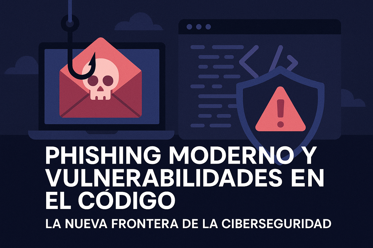 Phishing moderno y vulnerabilidades en el código: la nueva frontera de la ciberseguridad