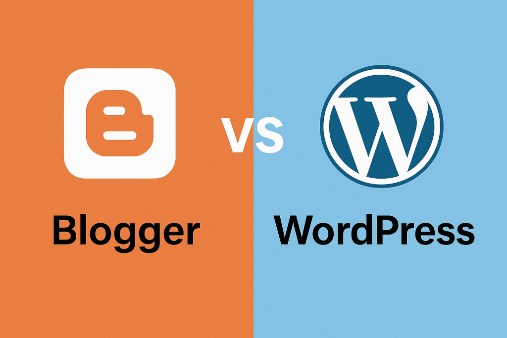 ¿Qué es blogger? La plataforma de blogs de Google - blogger vs wordpress 1024x683