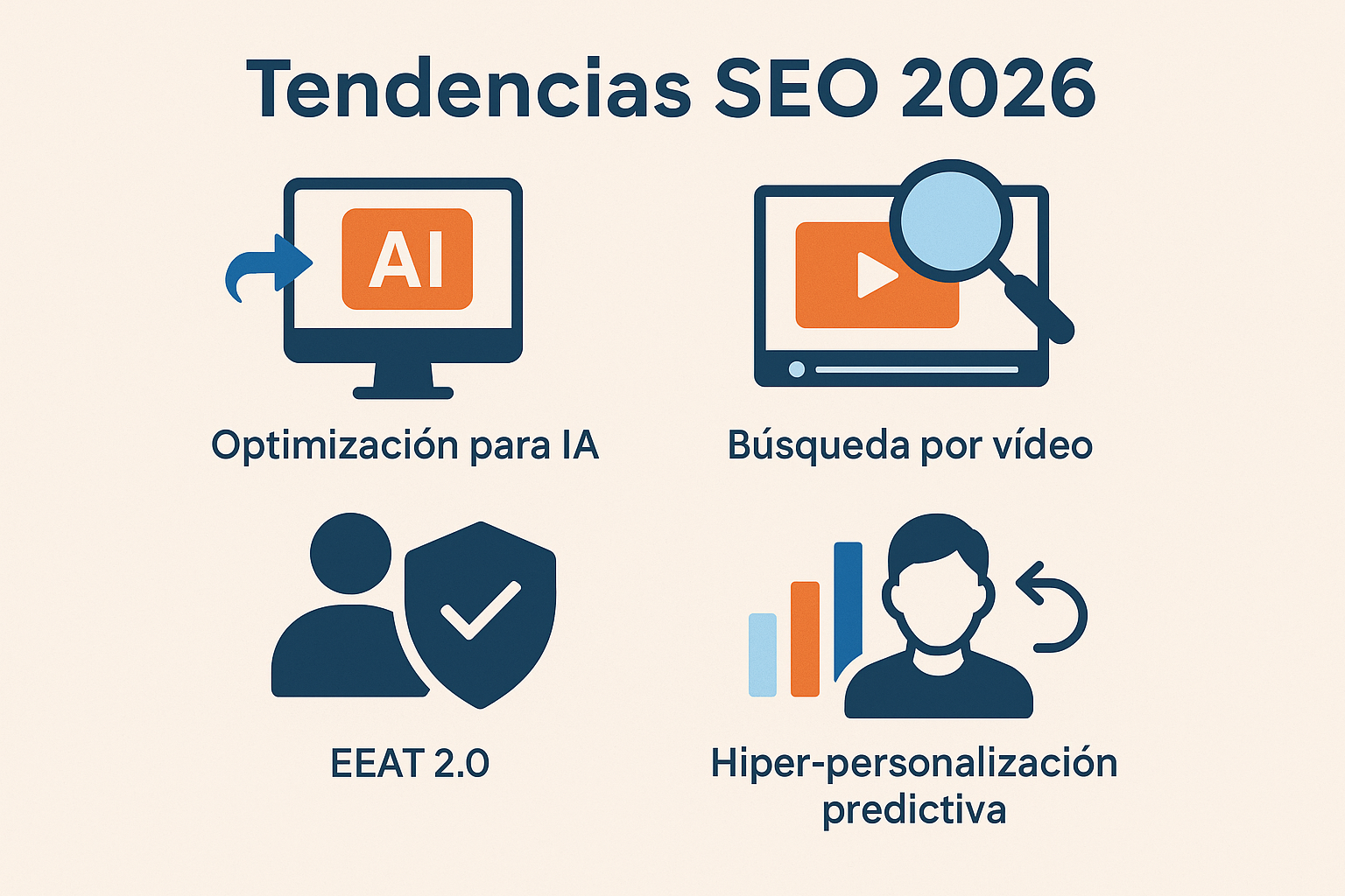 Tendencias SEO 2026: cómo la IA, el vídeo y la búsqueda multimodal transformarán por completo el posicionamiento web