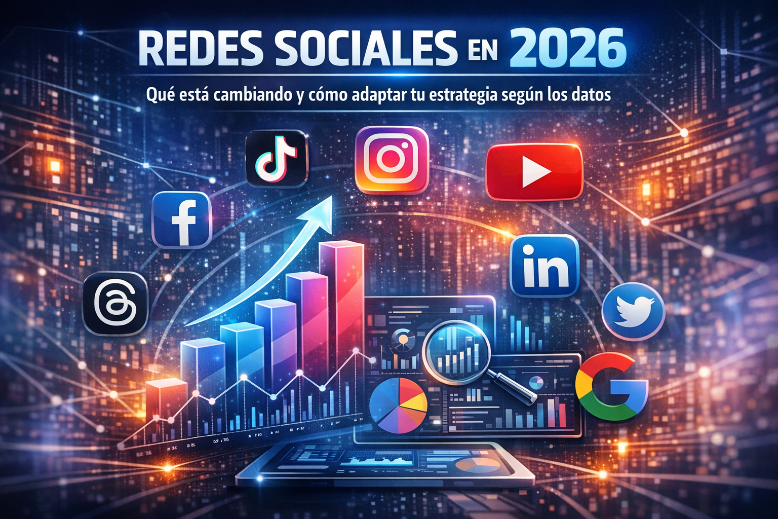 Redes sociales en 2026: qué está cambiando y cómo adaptar tu estrategia según los datos Redes sociales en 2026: qué está cambiando y cómo adaptar tu estrategia según los datos - ChatGPT Image 16 dic 2025 10 21 49