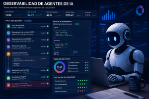 Observabilidad de agentes de IA: cómo saber qué hicieron, dónde fallaron y si han mejorado