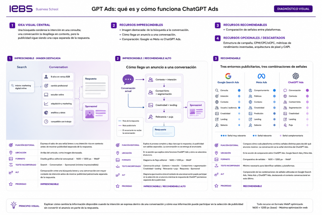 GPT Ads: qué es y cómo funciona ChatGPT Ads GPT Ads: qué es y cómo funciona ChatGPT Ads - F5AAD35D 4636 466B A08E F7735730CEAB 1024x683