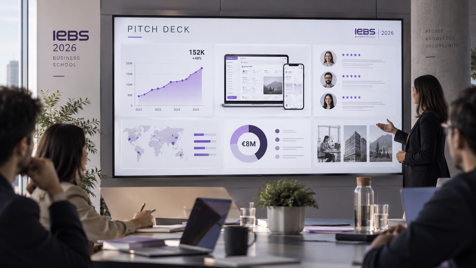 Qué es un Pitch Deck y cómo presentar un negocio a inversores (Plantilla)