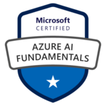 Microsoft certified: Azure AI Fundamentals (AI-900)