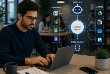 Curso en Cómo crear agentes inteligentes de IA con Zapier Central