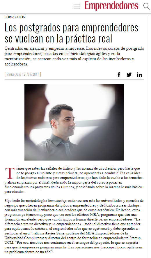 Emprendedores