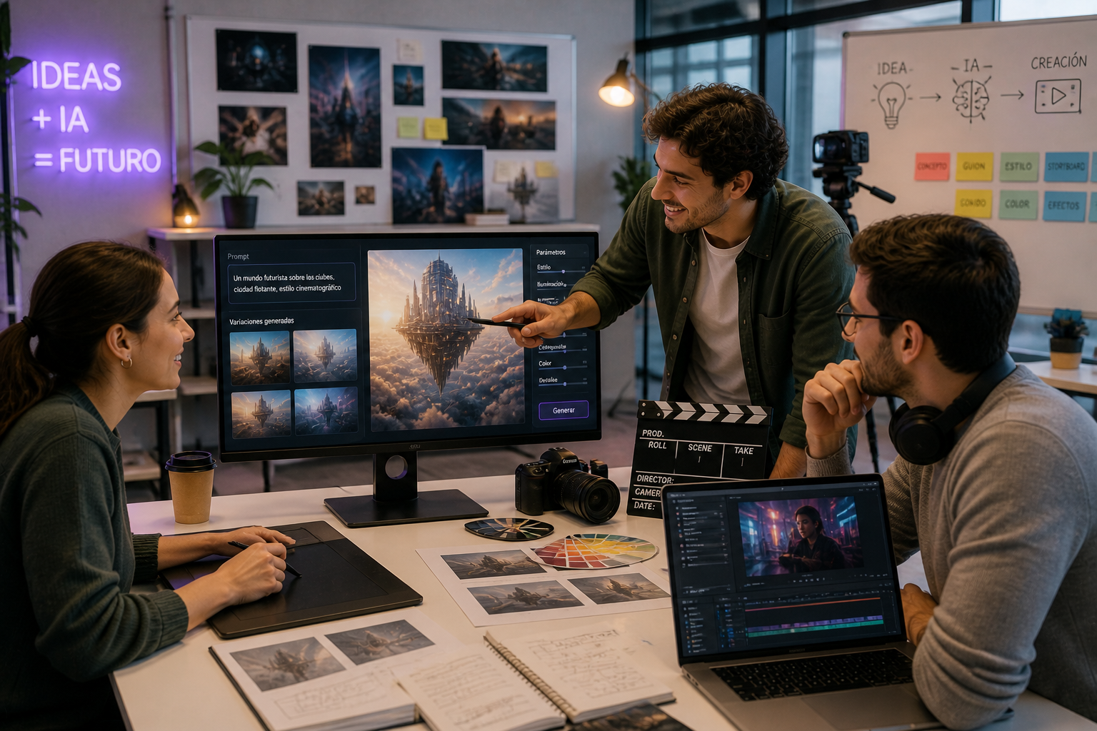 Postgrado en IA generativa para creatividad audiovisual