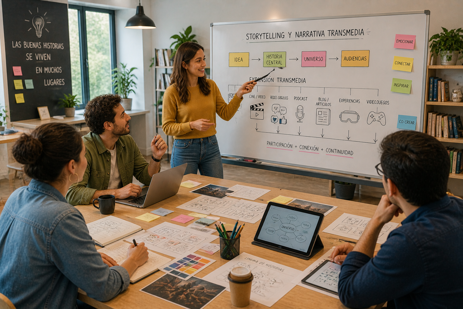 Postgrado en Storytelling y Narrativa Transmedia