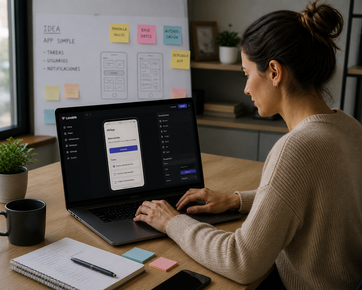 Curso de Introducción al desarrollo de Apps con Inteligencia Artificial con Lovable