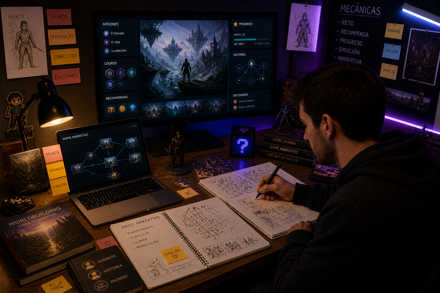 Máster en Gamificación y Narrativa Transmedia