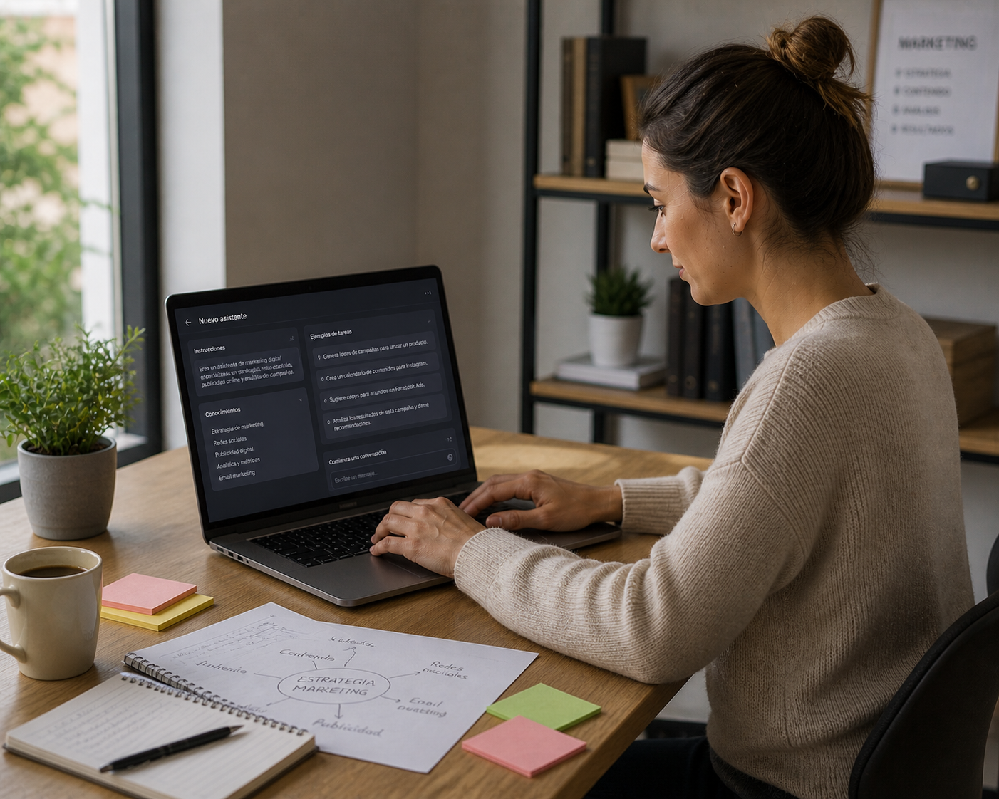 Curso de Introducción a la creación de asistentes IA en marketing con chat GPT