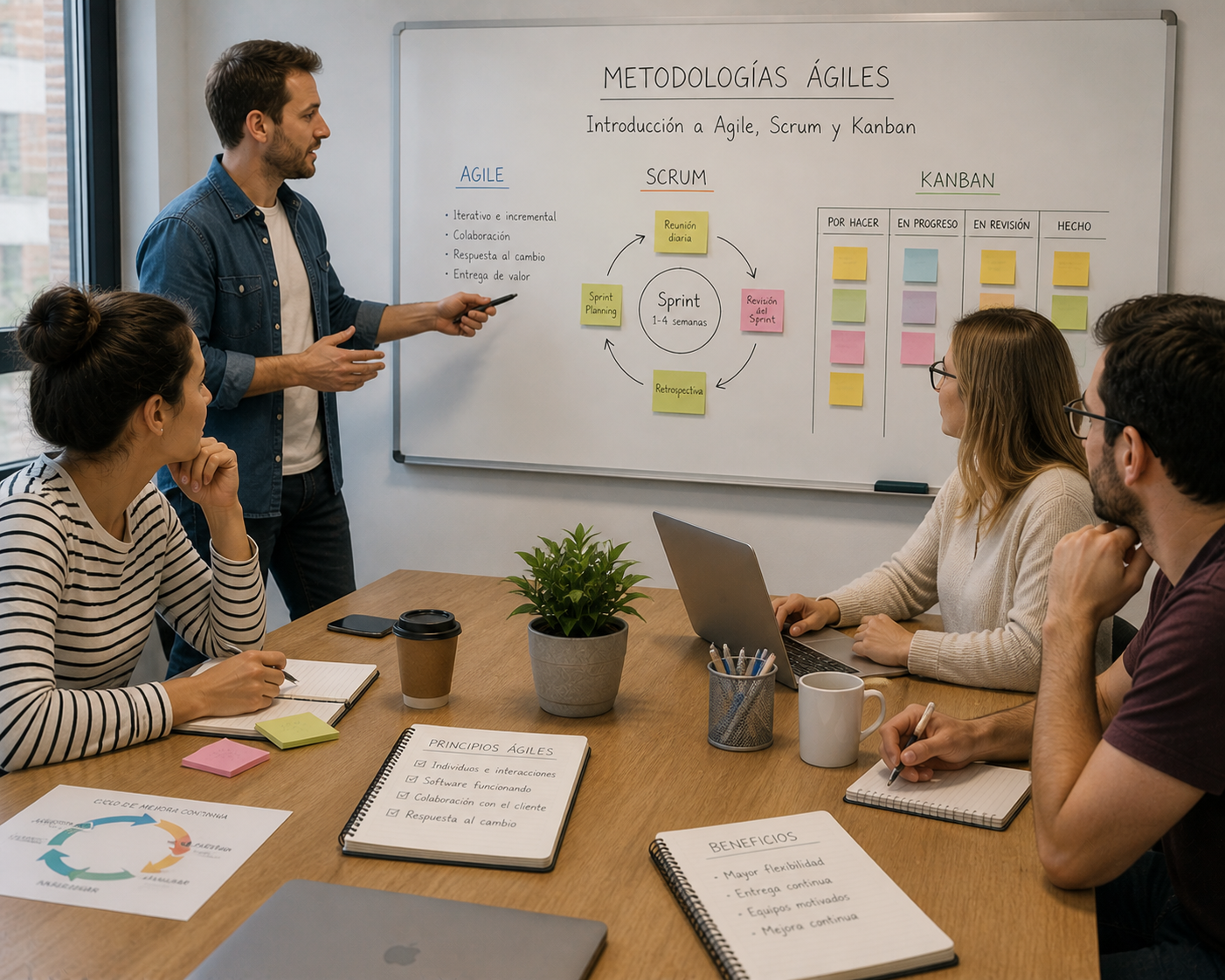 Curso en Metodologías Ágiles