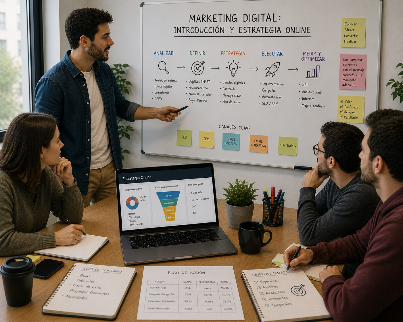 Curso en Marketing Digital: Introducción y Estrategia Online