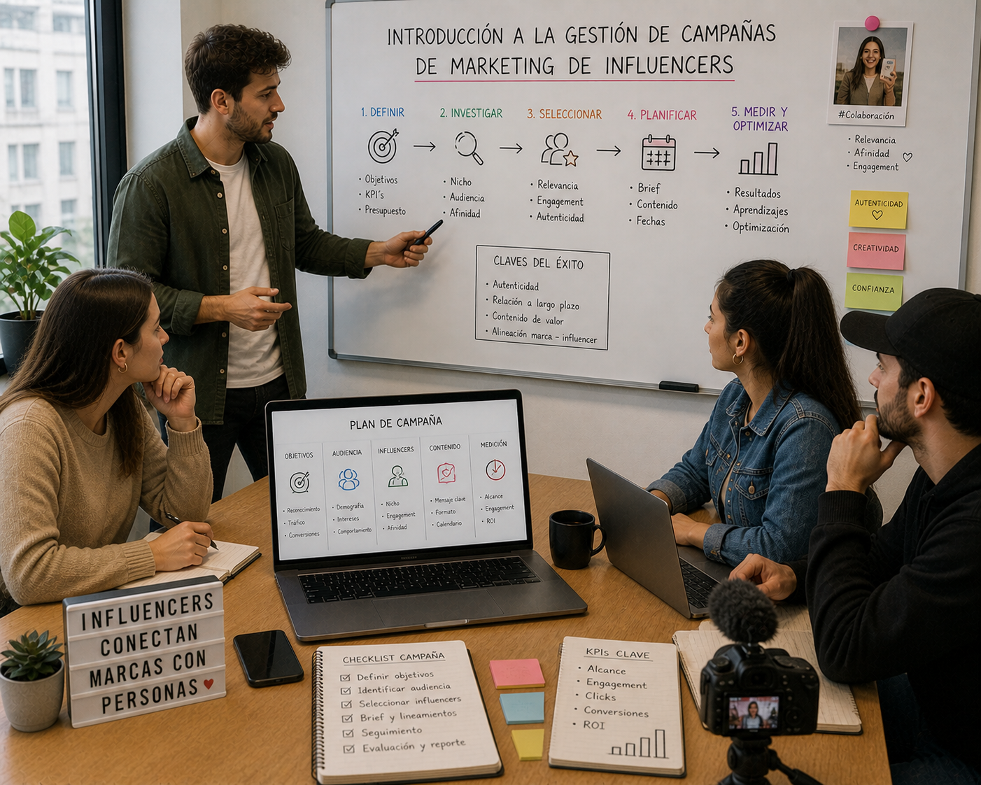 Curso de Introducción a la gestión de campañas de marketing de influencers